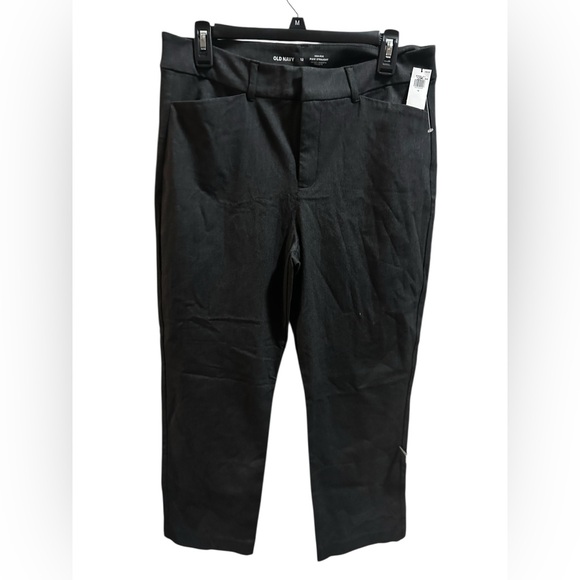 Old Navy Pixie Straight High rise Pants size 12 NWT - Picture 2 of 6